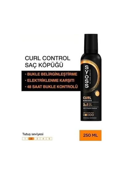 Styling Curl Control- Bukle Belirginleştirici Köpük, 250 Ml