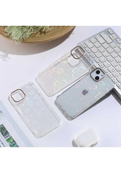 Apple Uyumlu  iPhone 13 Kılıf Zore Sidney Desenli Sert Kapak (541619368)