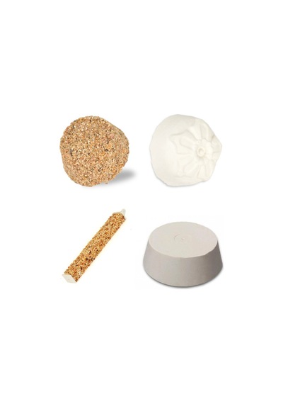 Purecanpati Mineral Blok+gaga Taşı+kalsiyum Blok+kraker Seti