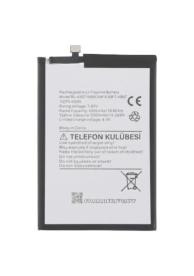 Tecno Spark 10c Uyumlu Batarya Pil Bl-49st