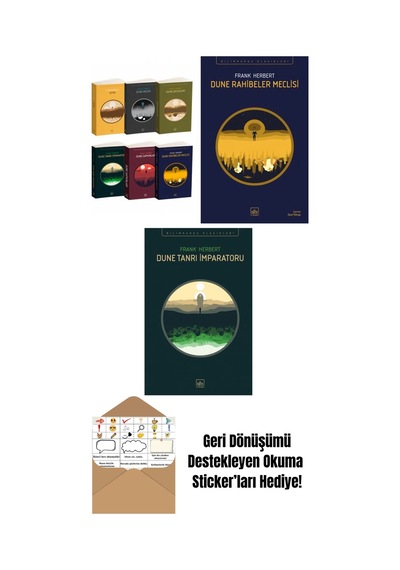 Dune Takım Set + Dune Rahibeler Meclisi + Dune Tanrı İmparatoru