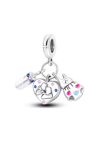 Fubena Elbise , Kalp Ve Biberon Sallantılı Charm