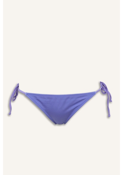 Defacto Regular Fıt Bağcıklı Bikini Altı T3670az26smpr452 Mor-pr452