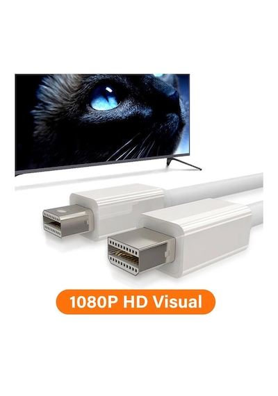 5 Metre - Mini Displayport To Mini Displayport Thunderbolt Kablo