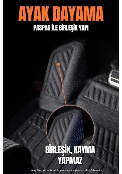 Chery Omoda 5 İle Uyumlu 3d Paspas 2022 2023 2024 2025