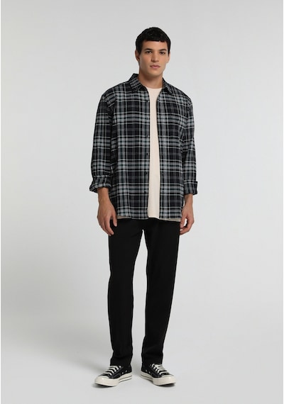 Colin's Colins Regular Fit Orta Bel Düz Paça Erkek Siyah Pantolon Cl1082280 Q1.v2 Blk
