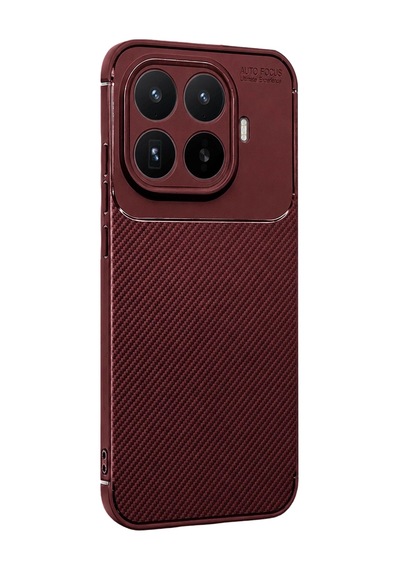 Xiaomi Mi 17t Pro Auto Focus Karbon Kapak - Bordo