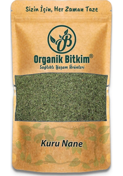 Organik Bitkim Kuru Nane 1 KG