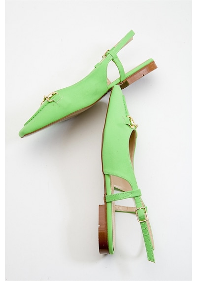 Luvishoes Area Yeşil Kadın Sandalet Yeşil