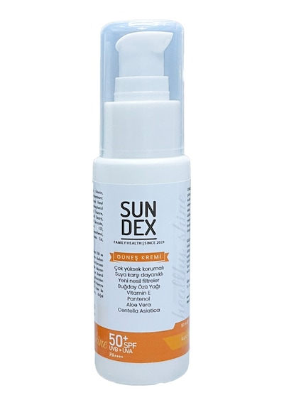 Sundex Healthy Shine Kuru Ciltler İçin Yüz Güneş Kremi SPF50+ 50 ML