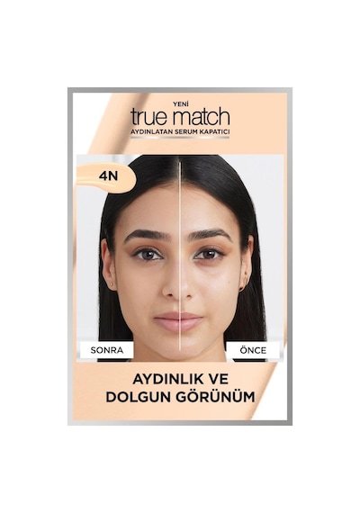 L'Oréal Paris True Match Aydınlatan Serum Kapatıcı - 4N 11 ML