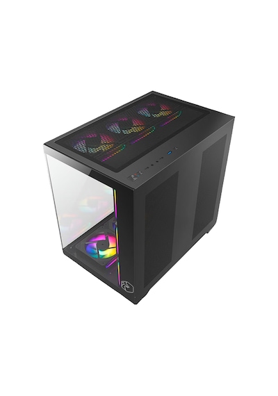 Gametech Prime V2 Tuş Kontrollü Rgb Fan Gaming Bilgisayar Kasası (7 x 120 Mm)