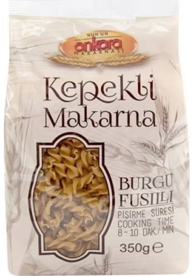 Ankara Makarna Kepekli Burgu 350 Gr 4 Adet