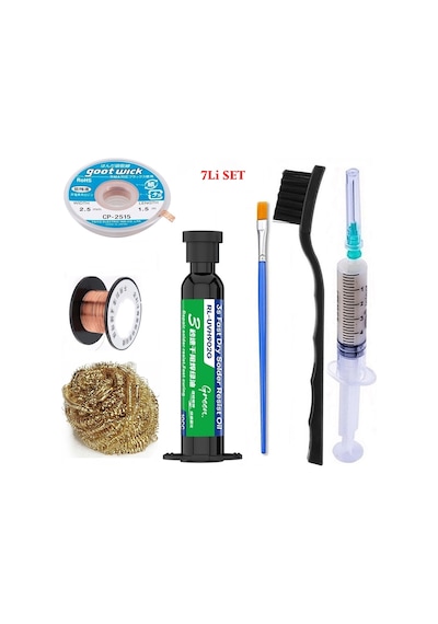 Relıfe Rl-uvh902g Uv Yeşil Jel Yol Kaplama Maskesi Ve Yardımcı Yedili Elektronik Kart Tamir Malzemeleri 2,5mm St12