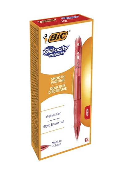 Bic Jel Kalem Basmalı Gelocıty Orıgınal Kırmızı 12 Li Diğer