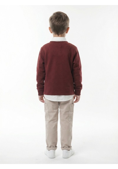 Xo Kids Erkek Çocuk 3lu Alt Üst Takım 6-9 Yaş 13217 Lacivert