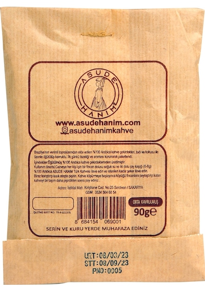 Asude Hanım Türk Kahvesi  4 x 90 G