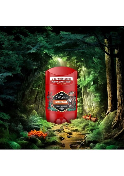 Old Spice Bearglove Erkek Deodorant Stick 50 Ml 2 Adet + Nıvea Dudak Kremi Renksiz