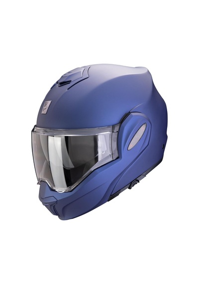Scorpion Exo-tech Evo Pro Çene Açılabilir Motosiklet Kaskı Mavi Mavi