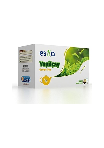 Esila Yeşil Süzen Poşet Çay 20 x 2 G