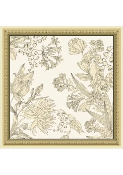 Deserto Fashion 2026 Avantgarde Serisi Çift Taraflı %100 İpek Twill Eşarp 90x90 Çok Renkli 91182351