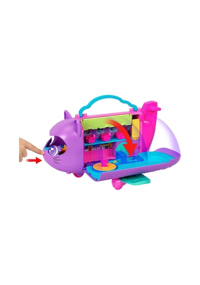 Hwp19 Polly Pocket Adventures İn Rio Uçak Oyun Seti