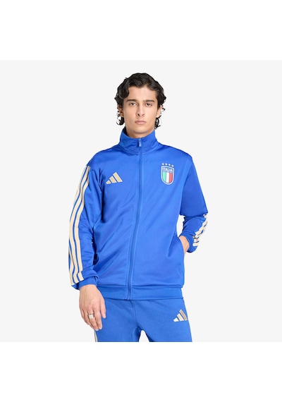 Adidas İtalya Dna Erkek Mavi Eşofman Üstü Jy9660 Mavi