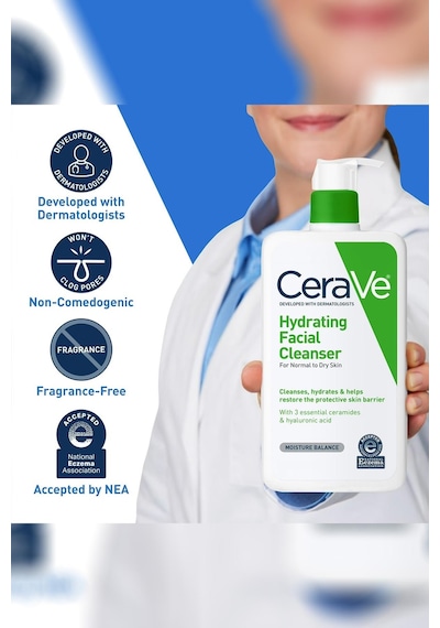 Cerave Nemlendiren Yüz Temizleyici 237ml