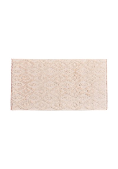 Bogota Geometrik Desenli%70 Pamuk%30 Polyester Kilim, Krem, 120x180 Cm