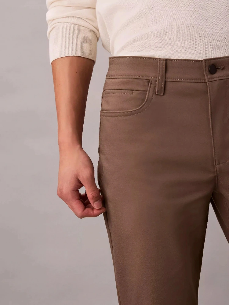 Calvin Klein Stretch 5pkt Pant Erkek Gri Pantolon Lv040vm614-pdk Gri
