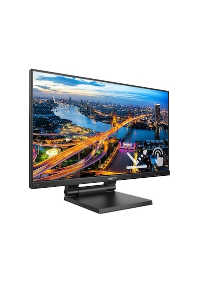 21.5 222b1tc/00 Ips 4ms 75mhz 1xvga 1xhdmı 1xdp 1xusb 3.2 Fhd 1920x1080 Hoparlör Dokunmatik Ekran Vesa Siyah