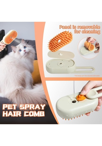 1 Adet Kedi Köpek Buharlı Pet Tarağı Spray Fırça