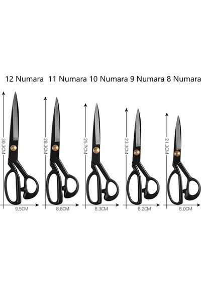 Profesyonel Kumaş Makası 9 Numara 22.8 CM