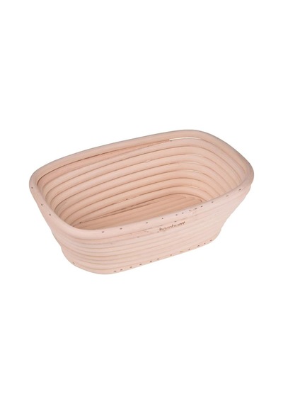 Puder - Ekmek Mayalama Sepeti Dikdörtgen 20 Cm Çok Renkli