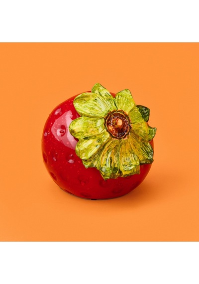 Deco Strawberry Dekor - Kırmızı - 10 Cm