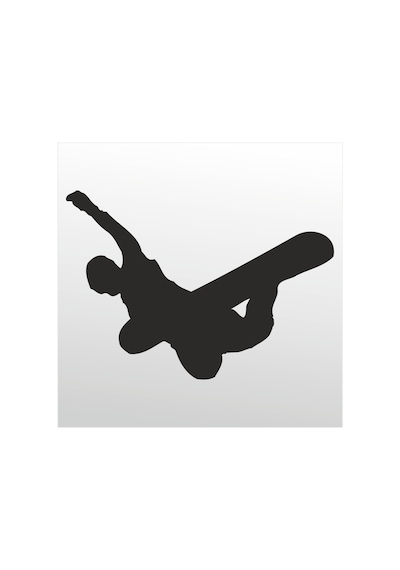 Folyo Sticker Kayak 130cm Uzunluk Siyah
