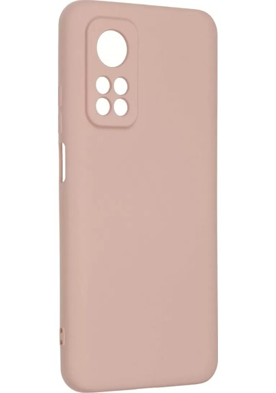 Newface Xiaomi Mi 10t Kılıf Nano İçi Kadife Silikon - Pudra