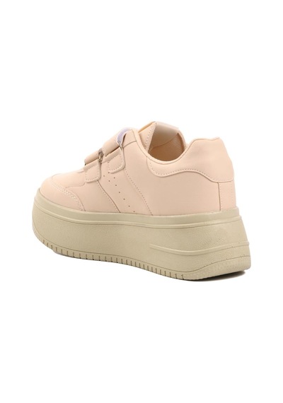 Dunlop Dnp-2106 Bej Kalın Taban Kadın Sneaker 001
