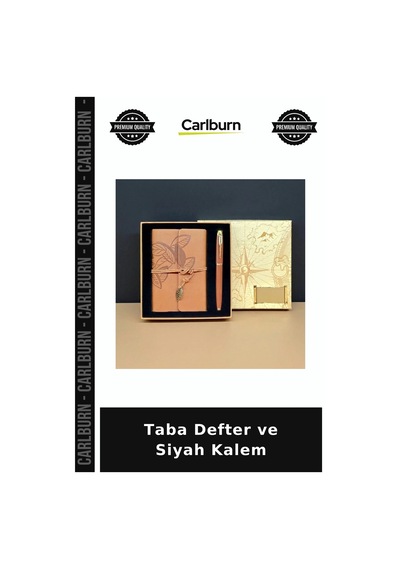 Taba Defter Ve Siyah Kalem Toplantı Aracı Günlük Plan Hatıra