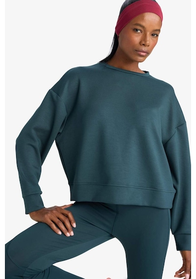 Defacto Defactofit Oversize Geniş Kalıp Bisiklet Yaka Modal Ultra Soft Sweatshirt E8954ax25augn1051 Yeşil-gn1051 Defacto Defactofit Oversize Geniş Kalıp Bisiklet Yaka Modal Ultra Soft Sweatshirt E8954ax25augn1051 Yeşil-gn1051