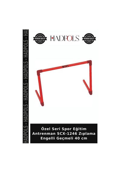 Özel Seri Spor Eğitim Antrenman Scx-1246 Zıplama Engelli Geçmeli 40 Cm Çok Renkli