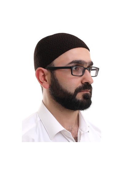 Koyu Kahverengi Kışlık Orlon Namaz Takkesi Baklava Desenli Takke Kahverengi
