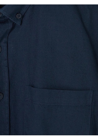 Lcwaıkıkı Classic Lacivert Regular Fit Gabardin Erkek Gömlek