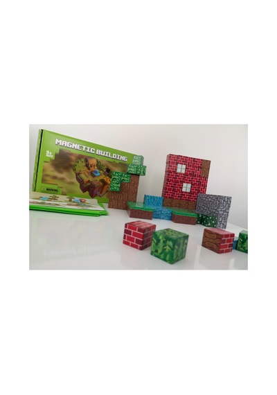 Module World 100 Parça Minecraft Tarzı Zeka Geliştici Eğitici Oyuncak