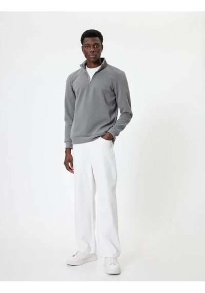 Koton Erkek Sweatshirt Antrasit 5wam70041mk 25ky59000123 Y5903 Antrasit
