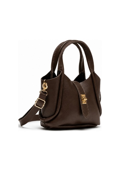 Vera Koyu Kahve Mini Bag Kadın Omuz Çantası