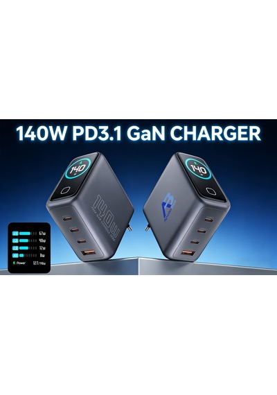 Apolllobell Chu02-007 140w Gan Ultra Hızlı Şarj Cihazı