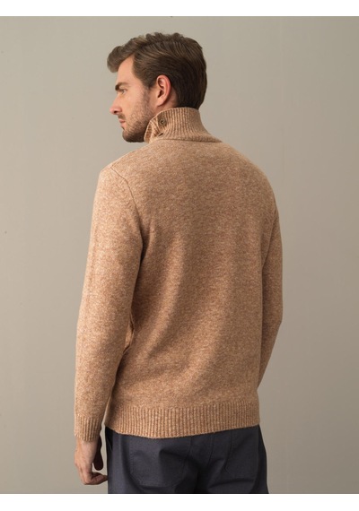 Xint Camel Regular Fit Balıkçı Yaka Kazak 801651