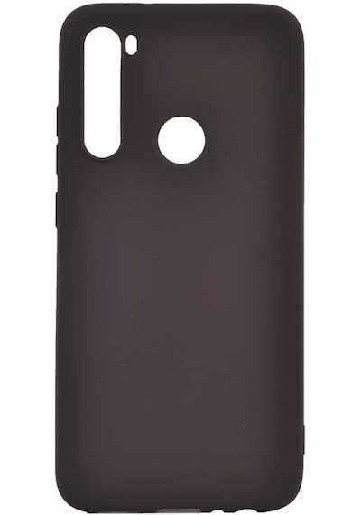 Noktaks - Xiaomi Uyumlu Xiaomi Redmi Note 8 - Kılıf Mat Soft Premier Silikon Kapak - Mürdüm T10058 Mürdüm