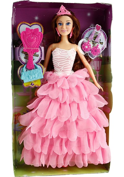 Vardem 29 Cm Aksesuarlı Prenses Bebek Asortili VAR-WG-66796